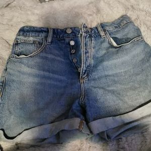 Dynamite Mom High Rise Jean Shorts